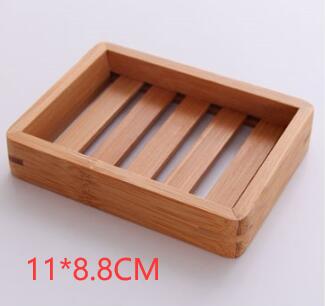 Bamboo Soap Dish | Natural Wooden Soap Holder for Bathroom Organization