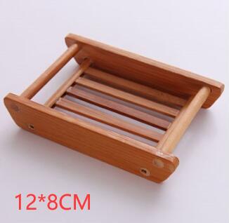 Bamboo Soap Dish | Natural Wooden Soap Holder for Bathroom Organization