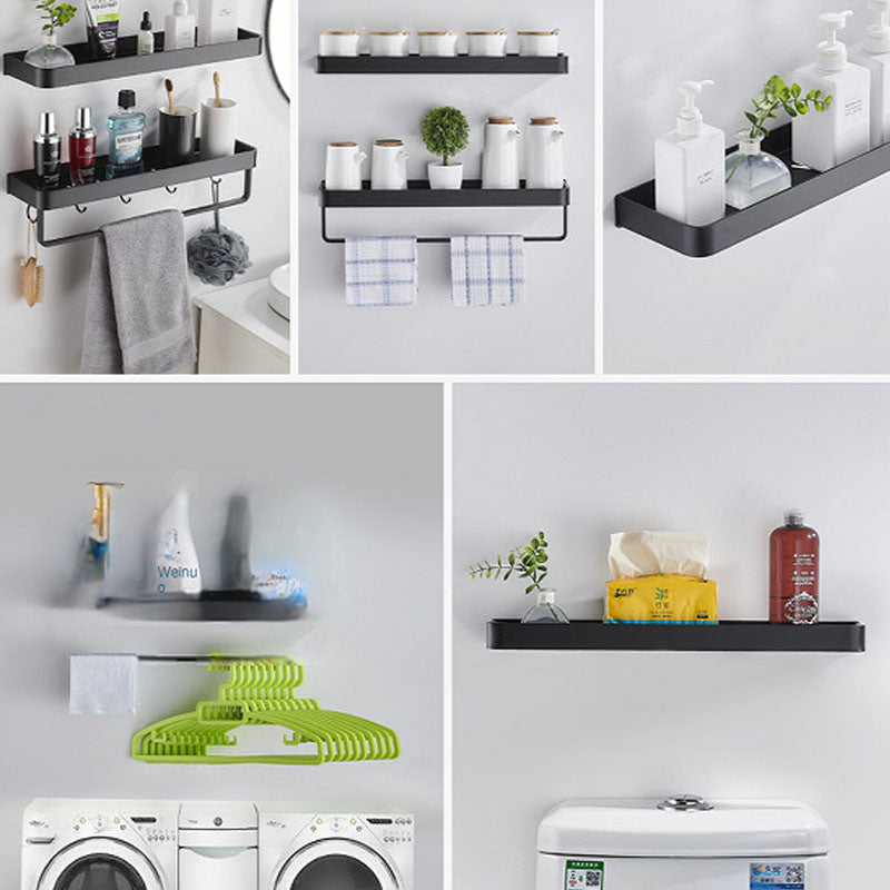 The Drill-Free Bathroom Organizer Shelf & Towel Rack