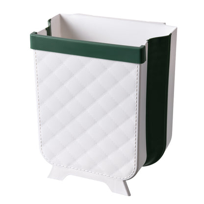 Foldable Wall-Mounted Kitchen Bin | Space-Saving Waste Organizer