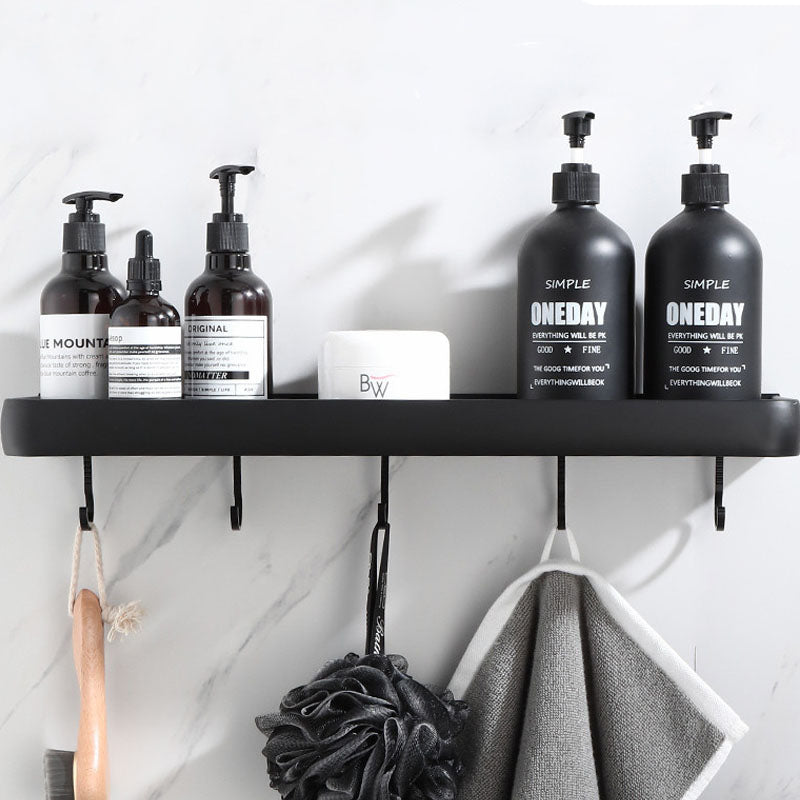 The Drill-Free Bathroom Organizer Shelf & Towel Rack
